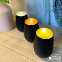 Personalisiertes Windlicht | Konfirmation | Kommunion | Gravur | Kristallglas | Erinnerungslicht | Vase | Geschenk zur K