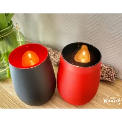 Personalisiertes Windlicht | Konfirmation | Kommunion | Gravur | Kristallglas | Erinnerungslicht | Vase | Geschenk zur K