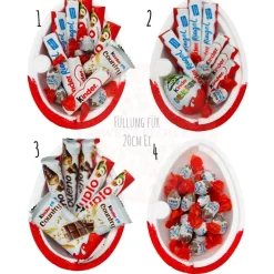 Personalisiertes XXL Überraschungsei Minnie oder Mickey Mouse Üei Geschenk