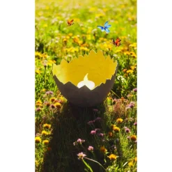 Pflanzschale & LED Teelichthalter Eierschale aus PLA – nachhaltig & individuell bemalbar