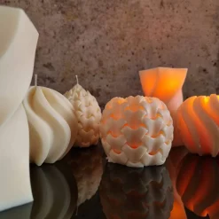 Pine Cone Kerze I Weihnachtskerze I Weihnachtsdekoration I Dekorative Kerze aus Sojawachs I Home Decor I Hingucker I Han