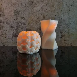 Pine Cone Kerze I Weihnachtskerze I Weihnachtsdekoration I Dekorative Kerze aus Sojawachs I Home Decor I Hingucker I Han