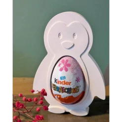 Pinguin | Dekoration | Gastgeschenk | Kindergeburtstag | Überraschungsei | Raysin | Mitgebsel | Serviettenhalter