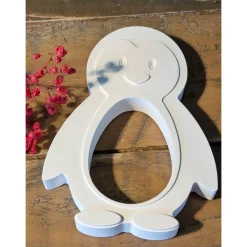 Pinguin | Dekoration | Gastgeschenk | Kindergeburtstag | Überraschungsei | Raysin | Mitgebsel | Serviettenhalter