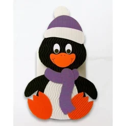 Pinguin-Geschenkbox zum Nikolaus oder zu Weihnachten