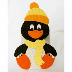 Pinguin-Geschenkbox zum Nikolaus oder zu Weihnachten