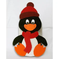 Pinguin-Geschenkbox zum Nikolaus oder zu Weihnachten