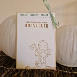 Piraten Geburtstagskarte / Abenteuer Glückwunschkarte / Seefahrer Geburtstag / Piraten-Geburtstagskarte Mädchen