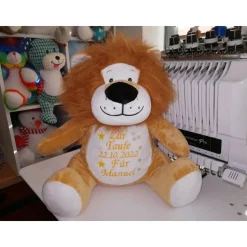 Plüschtier Löwe zur Taufe