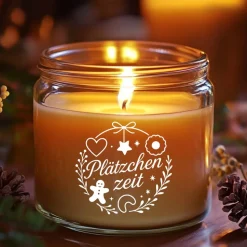 Plätzchenzeit Aufkleber Fensterbild für die Weihnachtsbäckerei