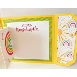 Pop-Up Karte mit Tasche Gutscheinverpackung Geldgeschenk Geburtstag Stampin' Up!