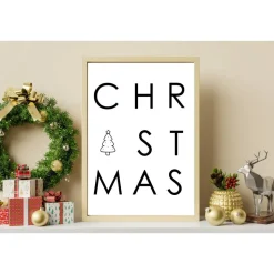 Poster CHRISTMAS | Weihnachtslied | Weihnachtsgeschenk | Merry Christmas | Frohe Weihnachten | Geschenk Familie | xmas |