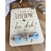 Postkarte aus Holz / Grußkarte / Holzkarte / Geldgeschenk / Geburtstagskarte / Geschenkidee zum Geburtstag