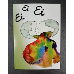 Postkarte DIN A6 - Ei Ei Ei