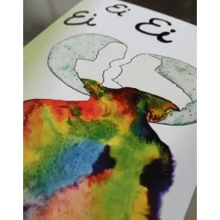 Postkarte DIN A6 - Ei Ei Ei