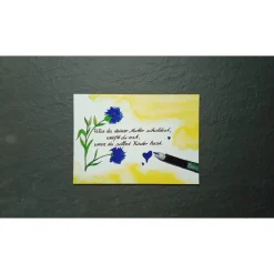 Postkarte DIN A6 - Was du deiner Mutter schuldest