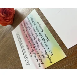 Postkarte Ostern Grußkarte tiefsinnig inspirierend