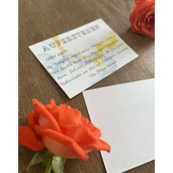 Postkarte Ostern Grußkarte tiefsinnig inspirierend