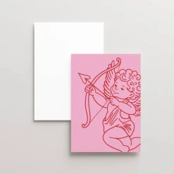 Postkarten Set *Cupid* / 3 Geschenkkarten für Valentinstag