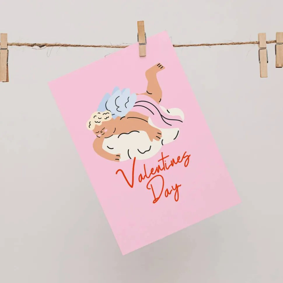 Postkarten Set *Vintage Valentine* / 3 Geschenkkarten für Valentinstag