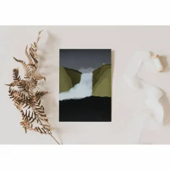 Postkarten-Set Island A6 Reisekarten Skandinavien - Nordlichter Karte Reise - Geschenkverpackung Reise - Postkartenset I