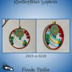 ►2023-q-0220◄ Weihnachtskugel