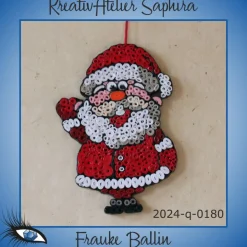 ►2024-q-0180◄ winkendes Weihnachtsmännlein