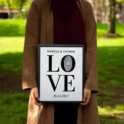 QrCode Foto Slideshow | Personalisiertes Partner Geschenk | LOVE