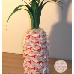 Raffaello Ananas mit Sektflasche - mit 60 Pralinen Größe 3 Geschenk Geburtstag Vatertag Valentinstag