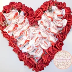Raffaello Pralinen Rosen Herz - Geschenk Schokolade Geschenk Schokolade Geburtstag