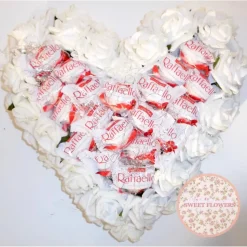 Raffaello Pralinen Rosen Herz - Geschenk Schokolade Geschenk Schokolade Geburtstag