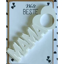 Raysin Schriftzug "MAMA" für Schokokugeln