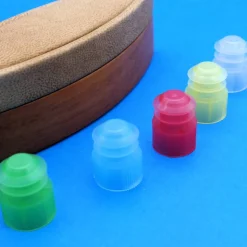 Reagenzglas mit Stopfen, klar, 100x16 mm, Kunststoff, für Ordnung & Gastgeschenke