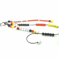 Rechenkette mit Namen Deutschland Fussball Schulanfang Zählen bis 20