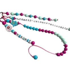 Rechenkette mit Namen Endlich Schulkind Meerjungfrau ABC Zahlenreihe Einschulung