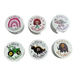 Rechenkette mit Namen Endlich Schulkind Meerjungfrau ABC Zahlenreihe Einschulung