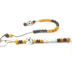 Rechenkette mit Namen Fussball Schulanfang Zählen bis 20 Lernhilfe