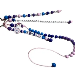 Rechenkette mit Namen Seepferdchen Seestern ABC Mädchen Schulanfang