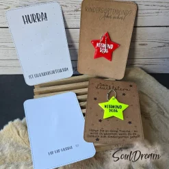 Reflektierender Anhänger für Kinder, Reflektor & Geschenkidee für Kindergartenkinder, Kita, Karte zum Kindergartenstart