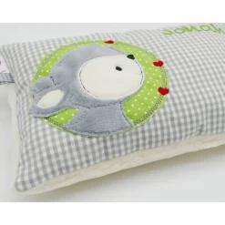 Reh Rehkitz Rehlein Kuschelkissen mit gesticktem Namen