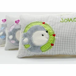 Reh Rehkitz Rehlein Kuschelkissen mit gesticktem Namen