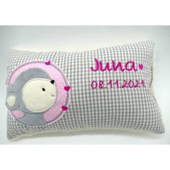 Reh Rehkitz Rehlein Kuschelkissen mit gesticktem Namen