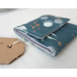 Reisenähset EUKALYPTUS Reiseetui Nadelmäppchen Nadeletui Urlaub Reisen nachhaltig Geschenk Geburtstag Blau Grau Blätter