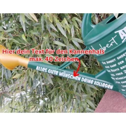 Renterkanne Geschenk , personalisiert mit Namen , Garten Ruhestand Rentergeschenk