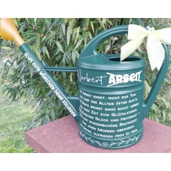Renterkanne Geschenk , personalisiert mit Namen , Garten Ruhestand Rentergeschenk