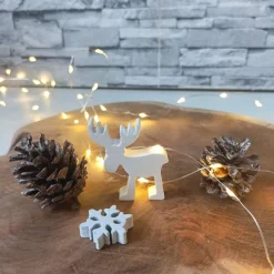 Rentier Deko, Deko weiß, Weihnachten Rentier, Weihnachtsrentier, Rentiere Weihnachten, Elch Raysin, Deko Elche