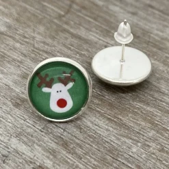 Rentier Ohrringe - Geschenk im Adventskalender