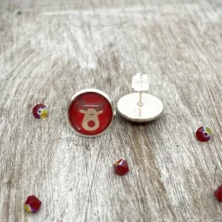 Rentier Ohrringe - Geschenk im Adventskalender