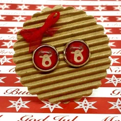 Rentier Ohrringe - Geschenk im Adventskalender