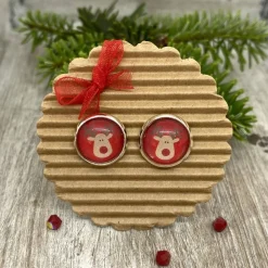 Rentier Ohrringe - Geschenk im Adventskalender